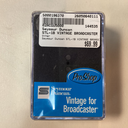 Vist Large View of Product Image Which is Used Seymour Duncan STL-1B VINTAGE BROADCASTER Guitar Pickup