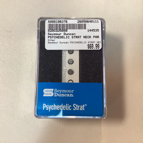 Vist Large View of Product Image Which is Used Seymour Duncan PSYCHEDELIC STRAT NECK PARCHMENT Guitar Pickup