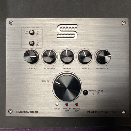 Vist Large View of Product Image Which is Used Seymour Duncan POWERSTAGE 100 STEREO Solid State Rackmount Amplifier Head