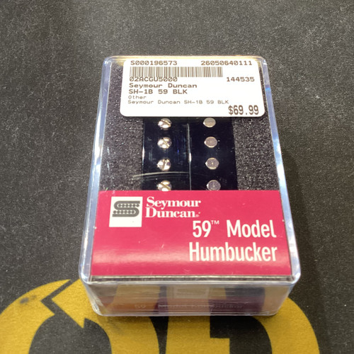 Vist Large View of Product Image Which is Used Seymour Duncan SH-1B 59 BLK Guitar Pickup