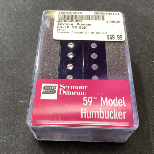 Vist Large View of Product Image Which is Used Seymour Duncan SH-1B 59 BLK Guitar Pickup