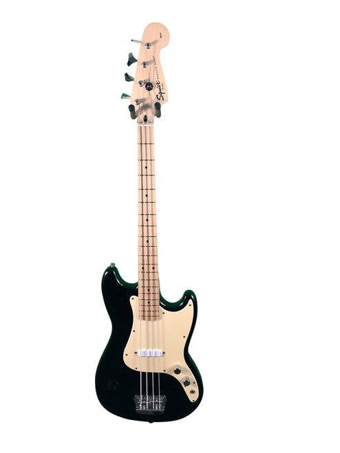 Vist Large View of Product Image Which is Used Squier BRONCO Bass Guitar Black 4-String