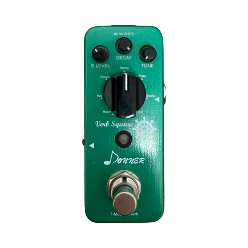 Vist Large View of Product Image Which is Used Donner VERB SQUARE Guitar Effects Pedal