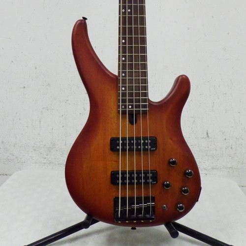 Vist Large View of Product Image Which is Used Yamaha TRBX505 J Type Bass Guitar Red 4-String