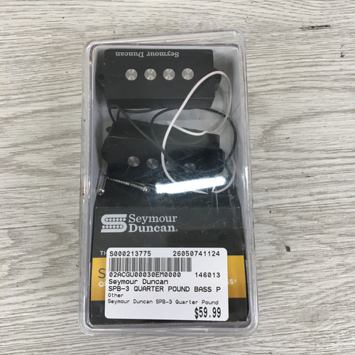 Vist Large View of Product Image Which is Used Seymour Duncan SPB-3 QUARTER POUND BASS PICKUPS Guitar Pickup