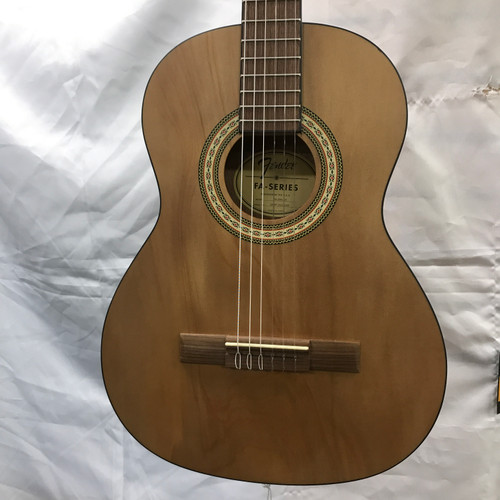 Vist Large View of Product Image Which is Used Fender FA-25N 3/4 Solid Top Acoustic Guitar Natural