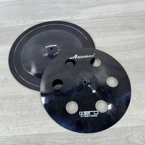 Vist Large View of Product Image Which is Used Arborea Hero Stackers China Effect Cymbals - 16 | 18-inch