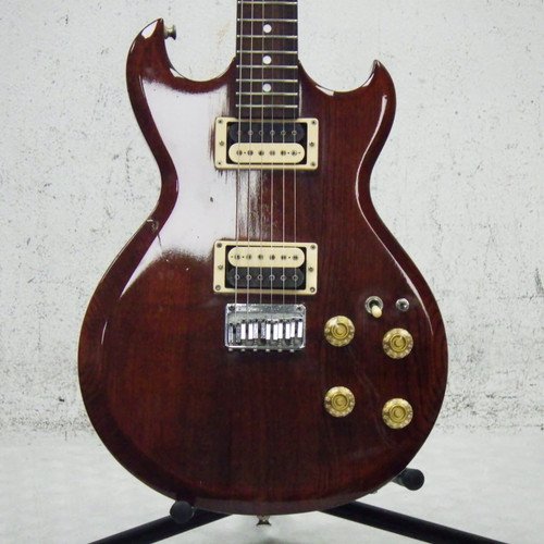 Vist Large View of Product Image Which is Used Aria Pro CS-350 Double Cut Electric Guitar Wood 6-String
