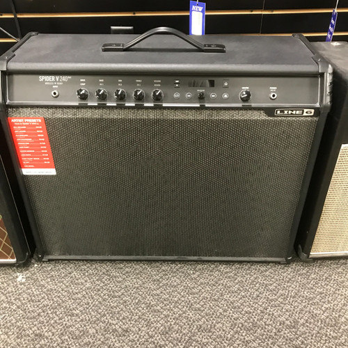 Vist Large View of Product Image Which is Used Line 6 SPIDER V 240 MKII 2 x 12 Solid State Amplifier 2 x 12