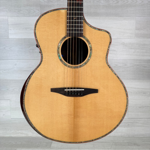 Vist Large View of Product Image Which is Used Willow Creek FX-PG90Y Acoustic-electric Guitar - Natural