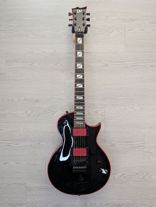 Vist Large View of Product Image Which is B-STOCK LTD GH-600 Gary Holt Signature Electric MIK Gloss Black w/OHSC