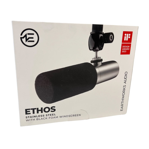 Vist Large View of Product Image Which is Used Earthworks ETHOS Broadcast Condenser Microphone with Box