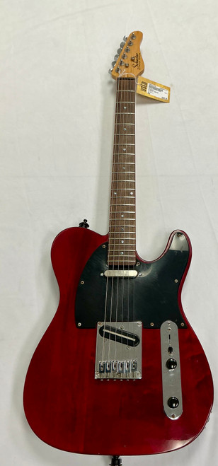 Vist Large View of Product Image Which is Used Schecter DIAMOND SERIES T Type Electric Guitar Red 6-String
