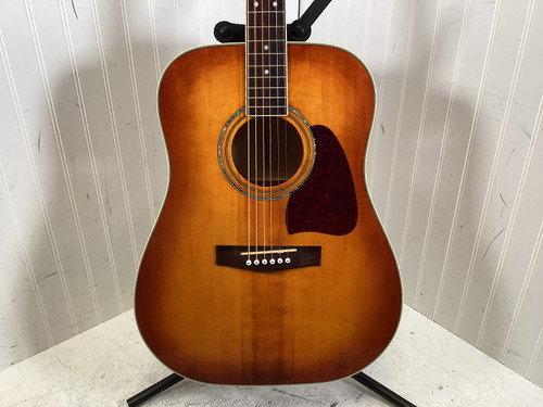 Vist Large View of Product Image Which is Used Ibanez AW200-VV-1M-04 Laminate Top Acoustic Guitar Cherry Sunburst