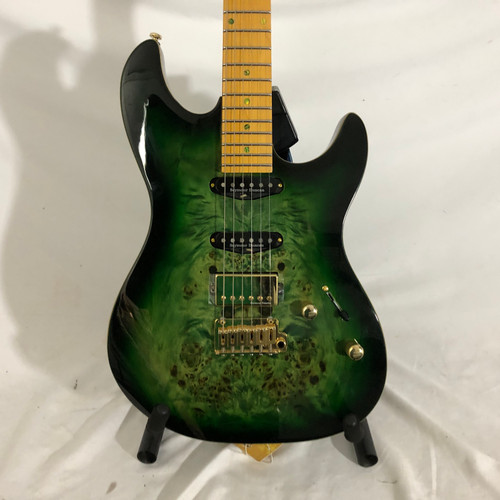Vist Large View of Product Image Which is Used Sire LARRY CARLTON S10 Super S Electric Guitar Green 6-String