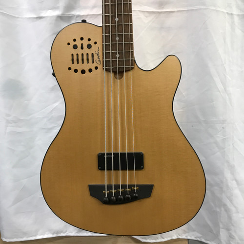Vist Large View of Product Image Which is Used Godin A5 ULTRA Bass Guitar Natural 5-String