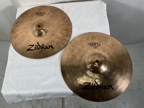 Vist Large View of Product Image Which is Used Zildjian ZBT 13 IN HI HATS Hi Hat Cymbals 13"