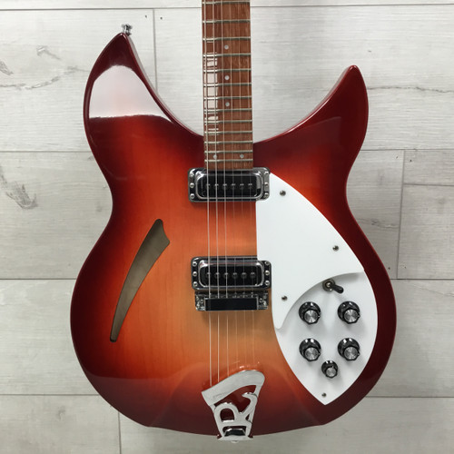 Vist Large View of Product Image Which is Used Rickenbacker 330 FG Fireglow 2009 Semi-Hollow Electric Guitar Cherry Sunburst