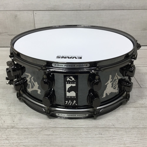 Vist Large View of Product Image Which is Used Mapex Black Panther Kung Fu LTD 5.5x14 Metal Snare Drum