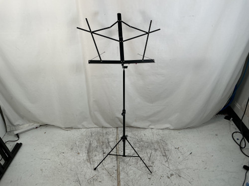 Vist Large View of Product Image Which is Used On Stage FOLDING MUSIC STAND Band Instrument Stand