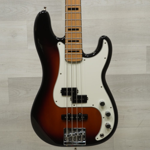 Vist Large View of Product Image Which is Used Fender Fsr Deluxe Precision Bass Special Bass Guitar Sunburst