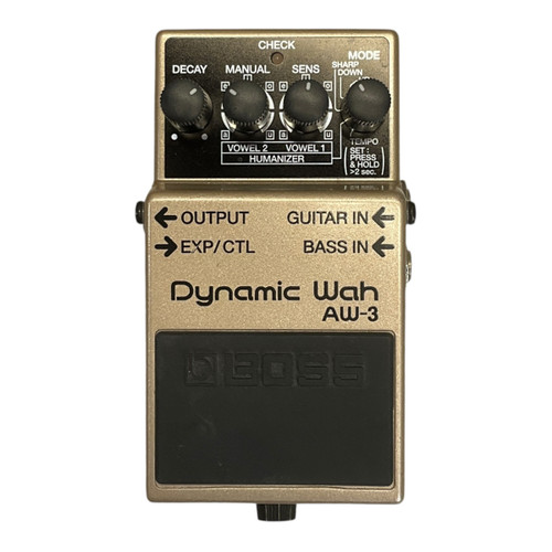 Vist Large View of Product Image Which is Used Boss Dynamic Wah AW-3 Auto Wah Pedal