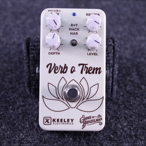 Vist Large View of Product Image Which is Used Keeley VERB O TREM PEDAL Reverb Pedal
