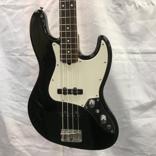 Vist Large View of Product Image Which is Used Fender MIJ JAZZ BASS Vintage J Type Bass Guitar Black 4-String