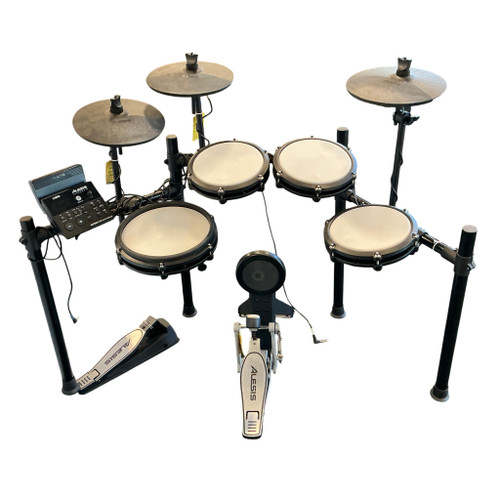 Vist Large View of Product Image Which is Used Alesis NITRO MAX W/9VDC Electronic Drum Kit