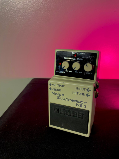 Vist Large View of Product Image Which is Used Boss NS-2 NOISE SUPPRESSOR Noise Reduction Pedal