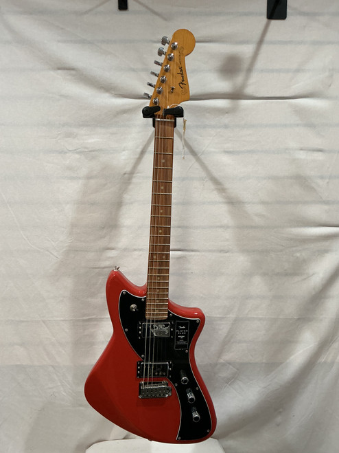 Vist Large View of Product Image Which is Used Fender METEORA HH PLAYER + MIM Offset Double Cutaway Electric Guitar Red 6-String