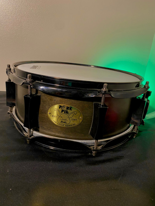 Vist Large View of Product Image Which is Used Pork Pie 12X5 LITTLE SQUEALER SNARE Wood Snare Drum 12"