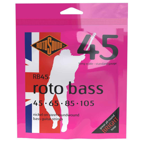 Vist Large View of Product Image Which is New - ROTOSOUND RB45 BASS STANDARD