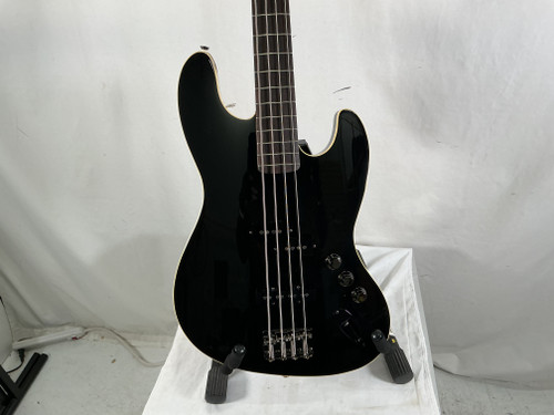 Vist Large View of Product Image Which is Used Fender MIJ AERODYNE JAZZ BASS J Type Bass Guitar Black 4-String