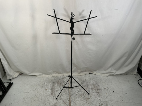Vist Large View of Product Image Which is Used FOLDABLE MUSIC STAND Band Instrument Stand