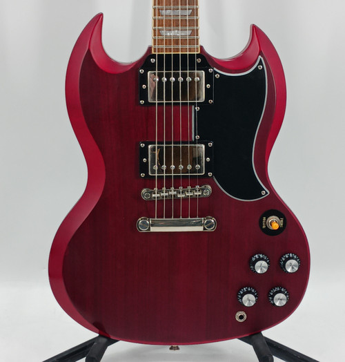 Vist Large View of Product Image Which is Used Epiphone SG G-400 PRO CHERRY SG Type Electric Guitar Red 6-String