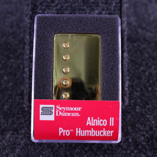 Vist Large View of Product Image Which is Used Seymour Duncan ALNICO II PRO NOT USED HUMBUCKER Guitar Pickup