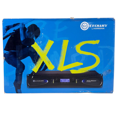 Vist Large View of Product Image Which is Used Crown XLS2502 DriveCore 2 Two-Channel Power Amplifier