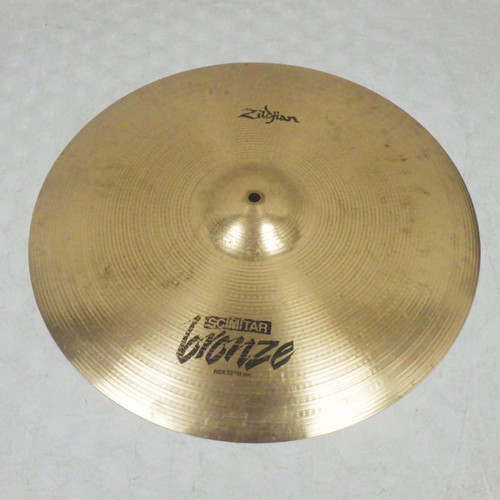 Vist Large View of Product Image Which is Used Zildjian scimitar Bronze 20 INCH RIDE Ride Cymbal 20"
