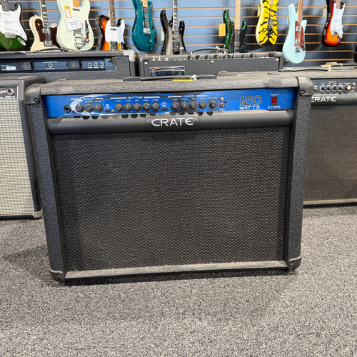 Vist Large View of Product Image Which is Used Crate XT120R Solid State Amplifier 2 x 12