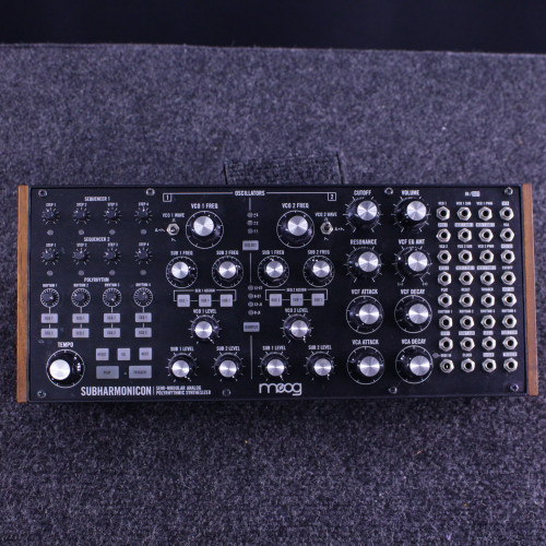 Vist Large View of Product Image Which is Used Moog SUBHARMONICON SEMI MODULAR SYNTH Modular Synthesizer Rackmount