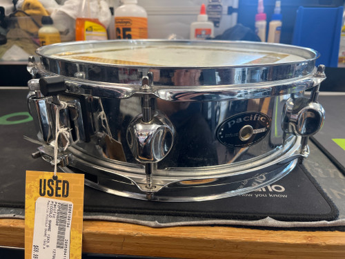 Vist Large View of Product Image Which is Used Pacific PICCOLO SNARE 13X3.5 Metal Snare Drum 13"