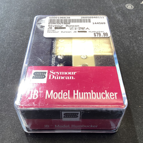 Vist Large View of Product Image Which is Used Seymour Duncan JB Zebra Guitar Pickup