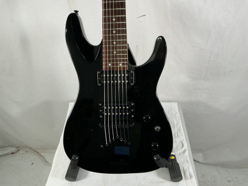 Vist Large View of Product Image Which is Used Dean VENDETTA 7 STRING Super S Electric Guitar Black 7-String