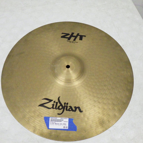 Vist Large View of Product Image Which is Used Zildjian 18 ZHT MEDIUM THIN CRASH Crash Cymbal 18"