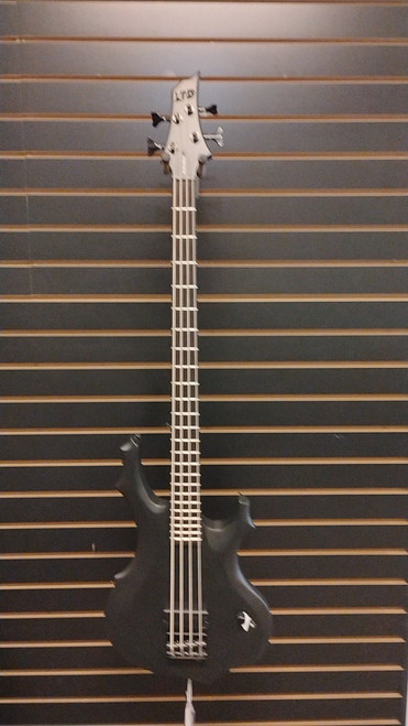 Vist Large View of Product Image Which is Used LTD F-4 BLACK METAL Bass Guitar Black 4-String