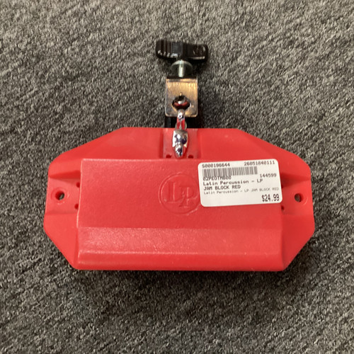 Vist Large View of Product Image Which is Used Latin Percussion - LP JAM BLOCK RED Percussion Instrument