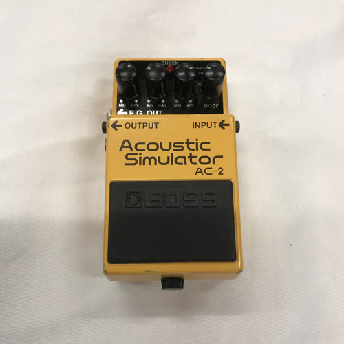 Vist Large View of Product Image Which is Used Boss AC-2 ACOUSTIC SIMULATOR Guitar PreAmp Pedal