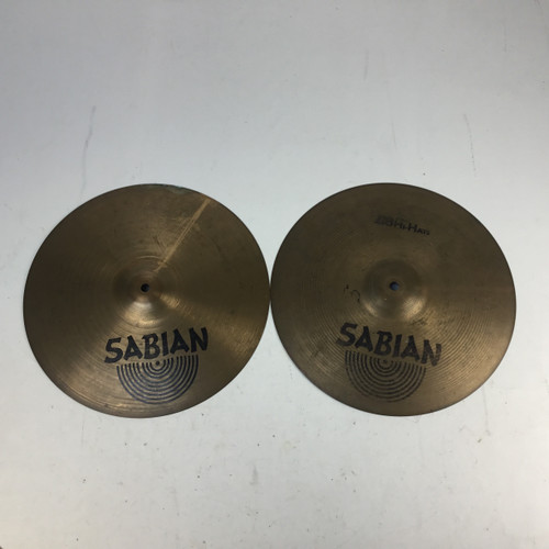 Vist Large View of Product Image Which is Used Sabian 14IN B8 HI HATS Hi Hat Cymbals 14"