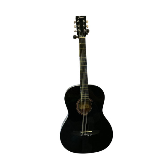 Vist Large View of Product Image Which is Used Johnson JG-100-B Laminate Top Acoustic Guitar Black